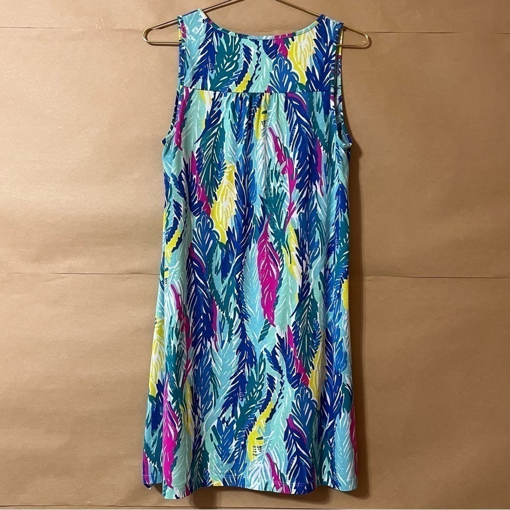 Lilly Pulitzer | Blythe V-Neck Swing Dress Popover Light As A Feather Size XS - Picture 10 of 16